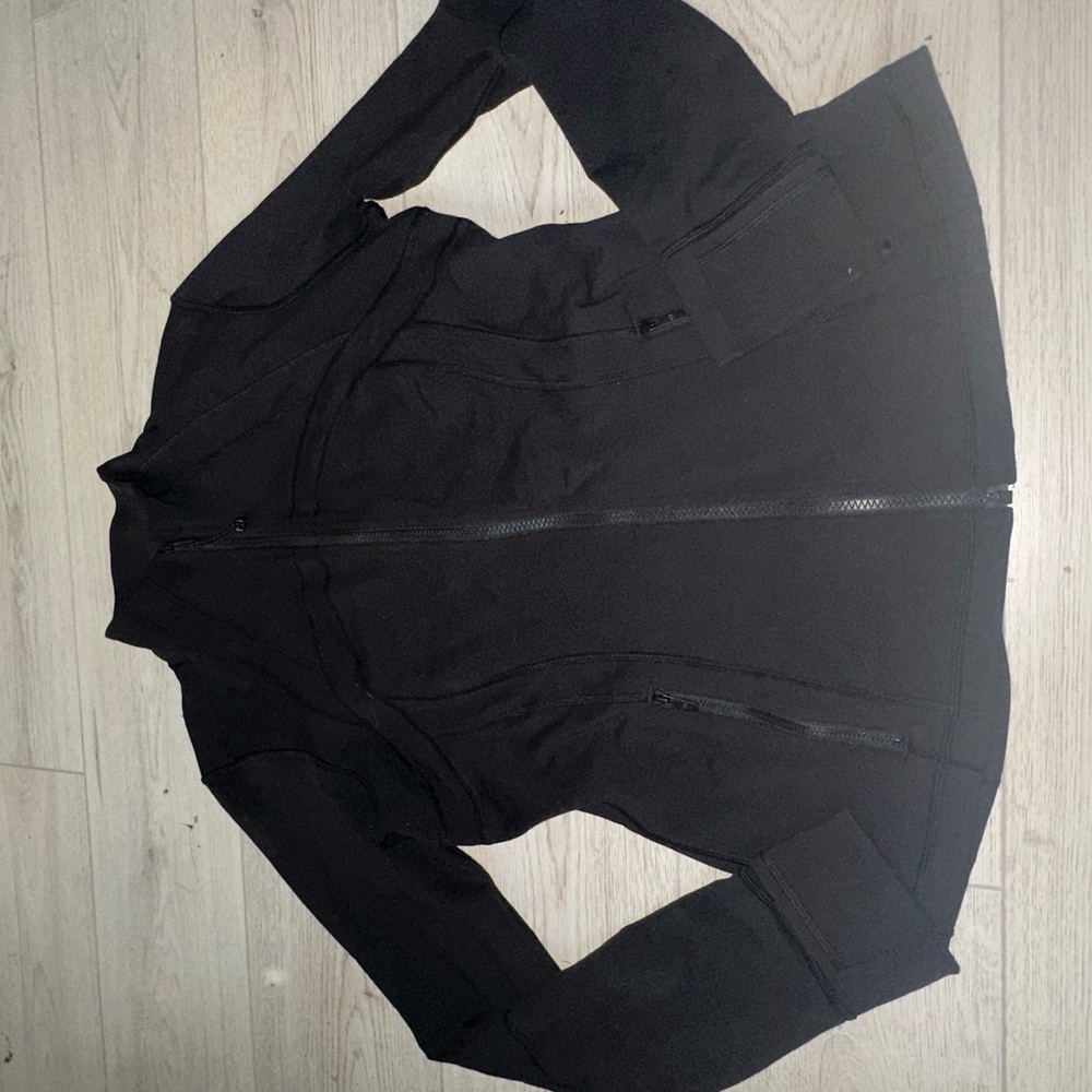 black lululemon define jacket